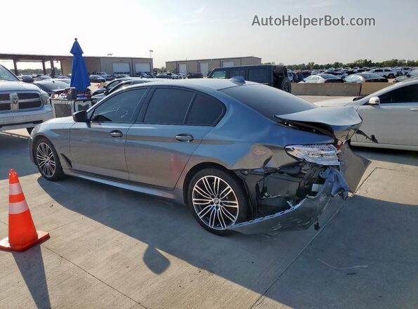 WBAJR7C02LCD55236 2020 BMW 5 SERIES Серый Задняя левая четверть