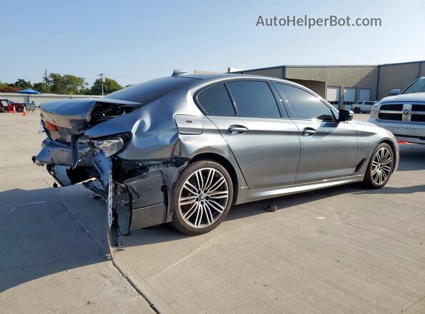 WBAJR7C02LCD55236 2020 BMW 5 SERIES Серый Задняя правая четверть