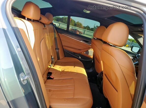 WBAJR7C02LCD55236 2020 BMW 5 SERIES Серый Вид задних сидений