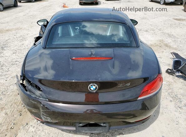 WBALL5C5XG5A20164 2016 BMW Z4 Brown Widok tylnych siedzeń