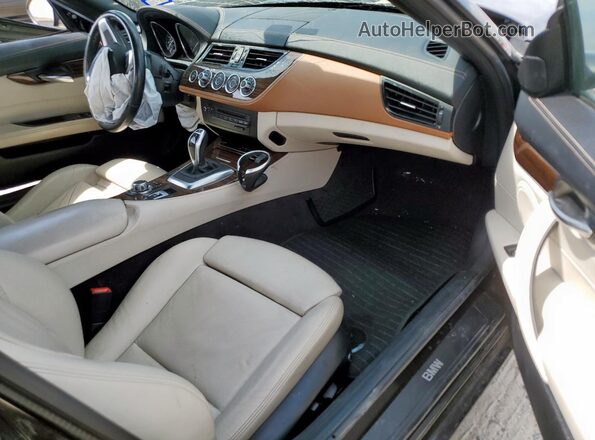 WBALL5C5XG5A20164 2016 BMW Z4 Brown Widok deski rozdzielczej