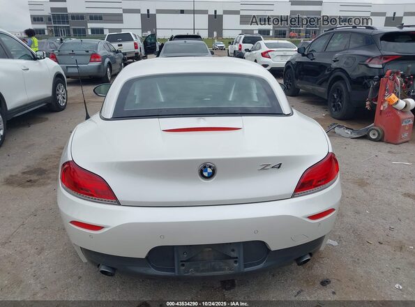WBALM7C50GJ799314 2016 BMW Z4 White 