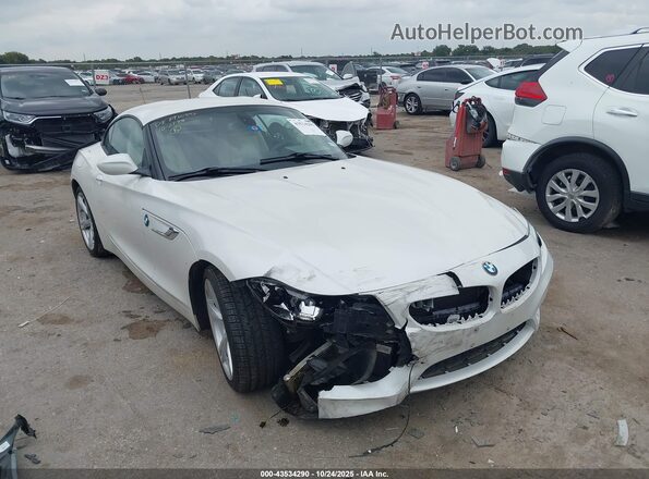 WBALM7C50GJ799314 2016 BMW Z4 White Przód prawy