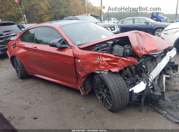 WBS2U7C03M7H03506 2021 BMW M2 Оранжевый Вид щитка приборов