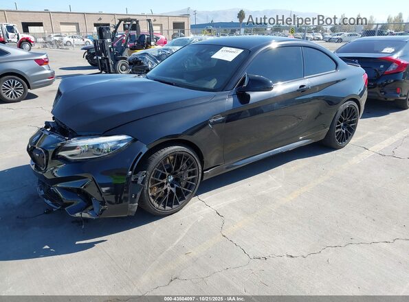 WBS2U7C08L7E97226 2020 BMW M2 Черный Передняя левая четверть
