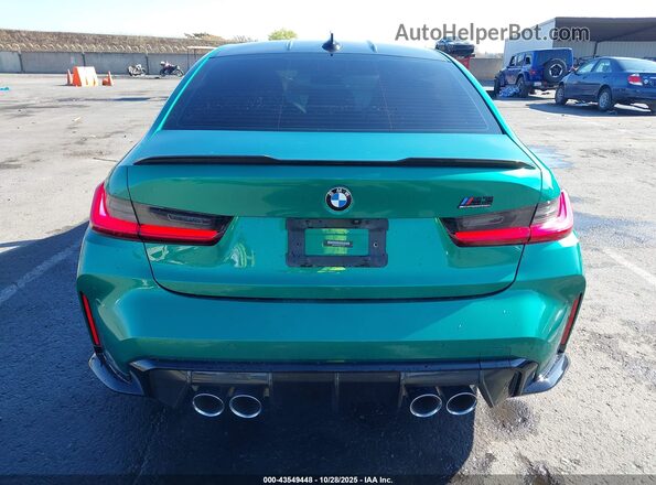 WBS33AY09MFL23781 2021 BMW M3 Зеленый 