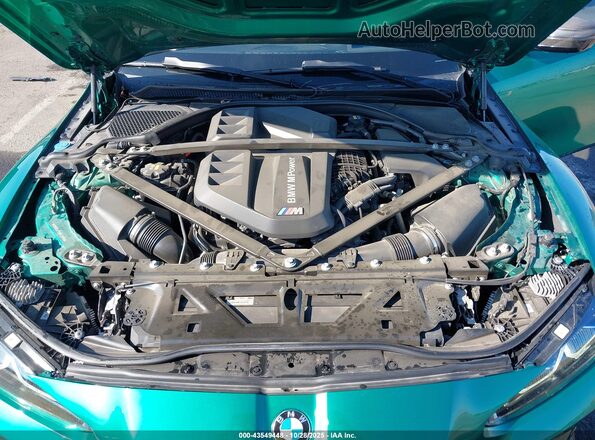 WBS33AY09MFL23781 2021 BMW M3 Зеленый Вид сзади