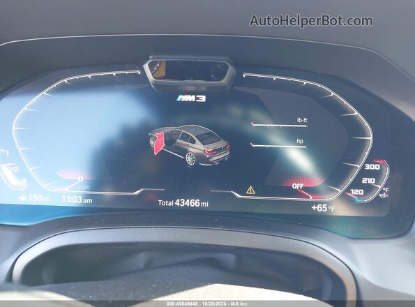 WBS33AY09MFL23781 2021 BMW M3 Зеленый Вид задних сидений