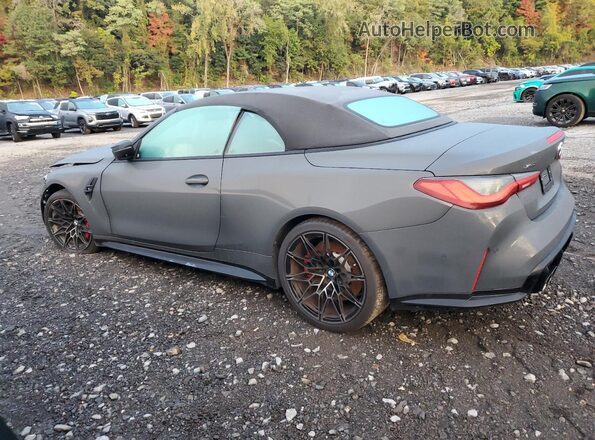 WBS33BA02RCN61187 2024 BMW M4 Серый Задняя левая четверть