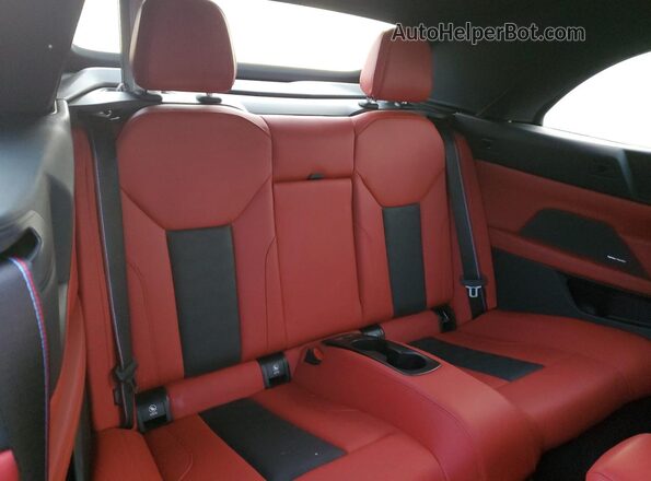 WBS33BA02RCN61187 2024 BMW M4 Серый Вид задних сидений