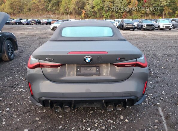 WBS33BA02RCN61187 2024 BMW M4 Серый Вид сзади