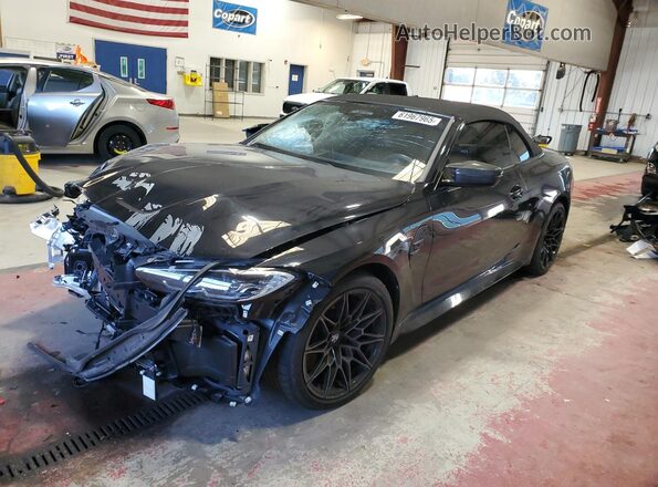 WBS33BA05RCN89663 2024 BMW M4 Черный Передняя левая четверть