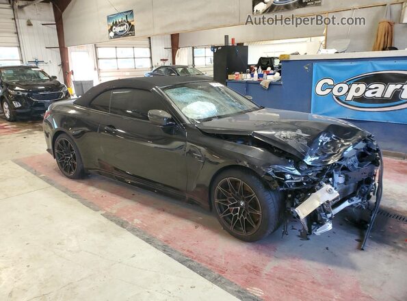 WBS33BA05RCN89663 2024 BMW M4 Черный Передняя правая четверть