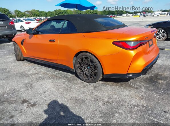 WBS33BA09RCR85529 2024 BMW M4 Оранжевый Задняя левая четверть