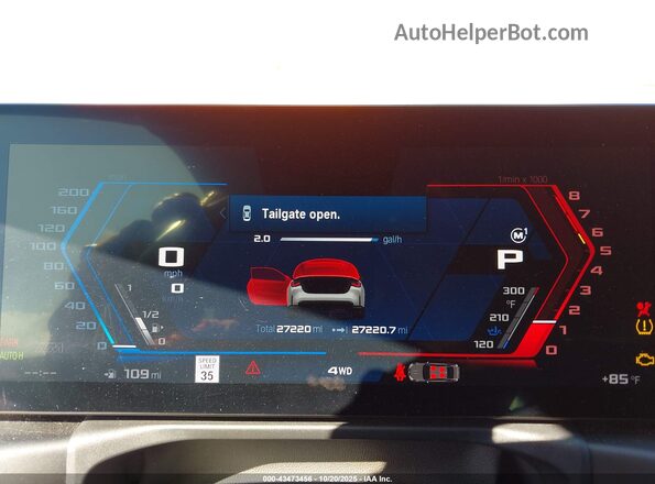 WBS33BA09RCR85529 2024 BMW M4 Оранжевый Вид задних сидений