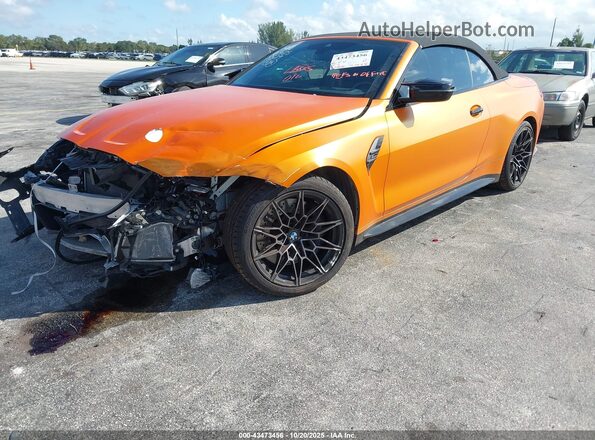 WBS33BA09RCR85529 2024 BMW M4 Оранжевый Вид спереди
