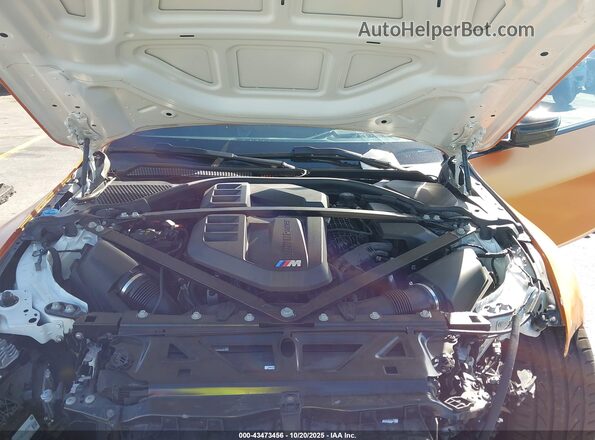 WBS33BA09RCR85529 2024 BMW M4 Оранжевый Вид сзади