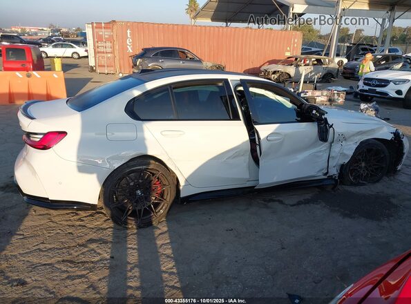 WBS33HJ01SFT93064 2025 BMW M3 Белый Вид задней части салона