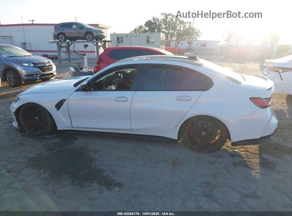 WBS33HJ01SFT93064 2025 BMW M3 Белый Панорамный вид салона 360°