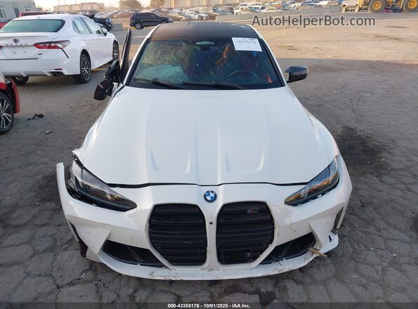 WBS33HJ01SFT93064 2025 BMW M3 Белый Вид щитка приборов