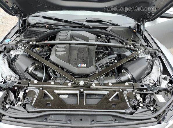 WBS33HJ0XSFU18401 2025 BMW M3 Серый Вид задней части салона