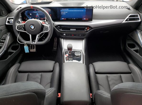 WBS33HJ0XSFU18401 2025 BMW M3 Серый Вид панели приборов