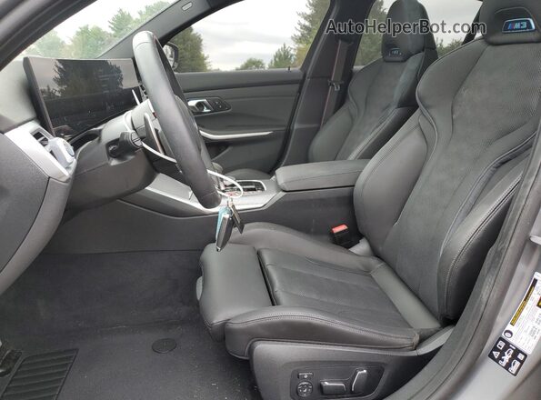 WBS33HJ0XSFU18401 2025 BMW M3 Серый Вид салона спереди