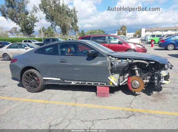 WBS33HK01SCS74687 2025 BMW M4 Серый Панорамный вид салона 360°