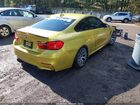 2017 Bmw M4   Желтый vin: WBS3R9C36HA014349