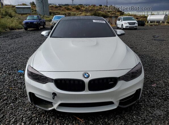 WBS3R9C53HK709559 2017 BMW M4 White Widok z przodu