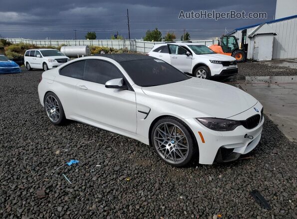 WBS3R9C53HK709559 2017 BMW M4 White Przód prawy