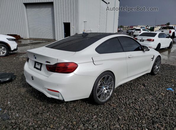 WBS3R9C53HK709559 2017 BMW M4 White Tył prawy