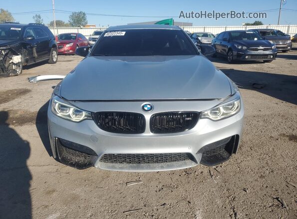 WBS3R9C5XGK338642 2016 BMW M4 Silver Widok z przodu