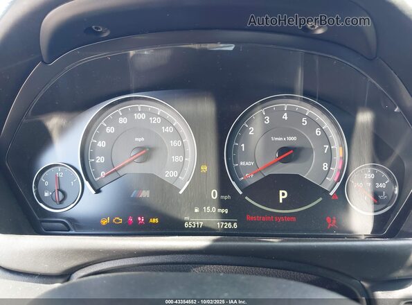 WBS3S7C55KAC09329 2019 BMW M4 Синий Вид задних сидений