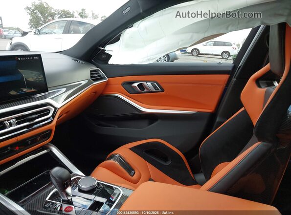 WBS43AY01PFP61655 2023 BMW M3 Blue Tył lewy