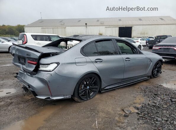 WBS43AY05RFS57354 2024 BMW M3 Серый Задняя правая четверть