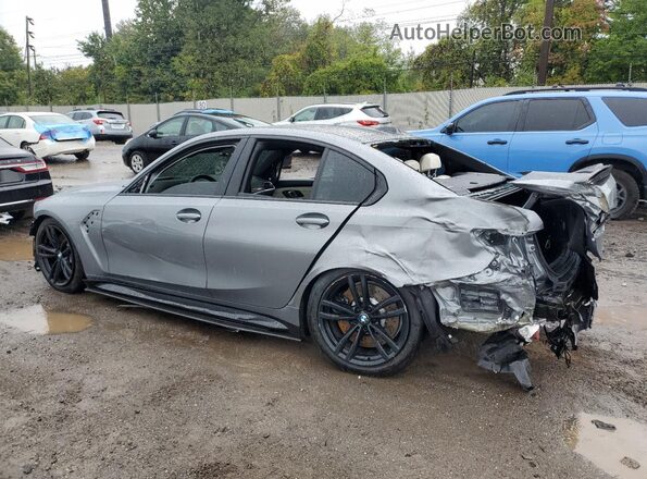 WBS43AY05RFS57354 2024 BMW M3 Серый Задняя левая четверть