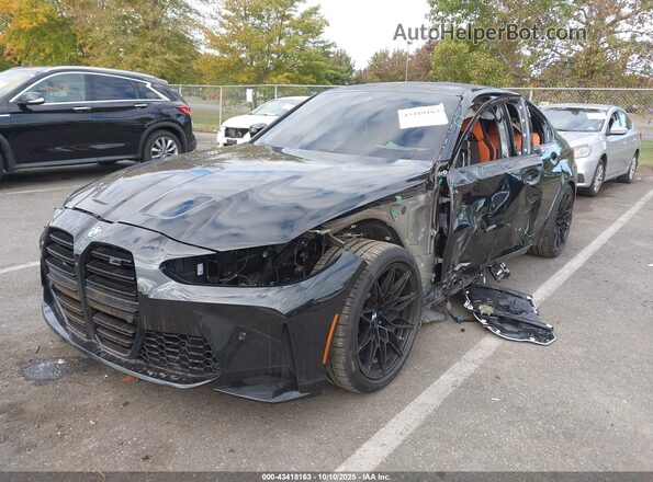 WBS43AY06PFR25899 2023 BMW M3 Черный 