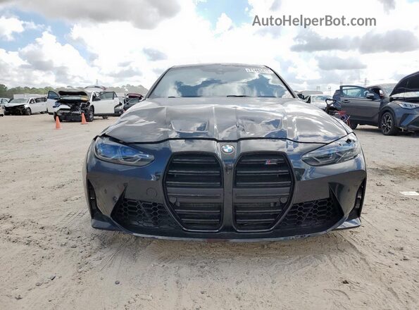 WBS43AZ01RCR01576 2024 BMW M4 Черный Вид спереди
