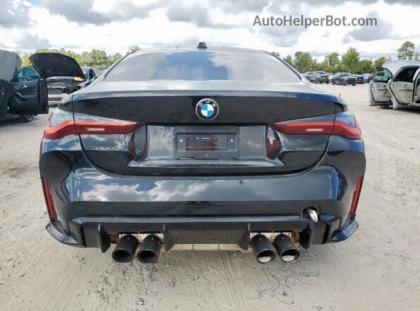 WBS43AZ01RCR01576 2024 BMW M4 Черный Вид сзади