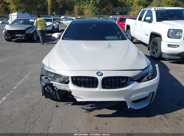 WBS4Y9C0XLFH46575 2020 BMW M4 Белый Вид щитка приборов