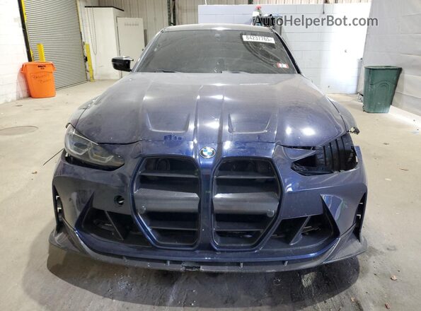 WBS53AY05MFL24600 2021 BMW M3 Синий Вид спереди