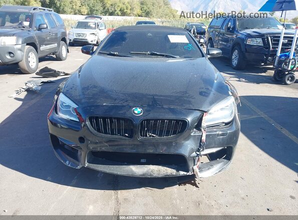WBS6G9C58GD931987 2016 BMW M6 Черный Вид задней части салона