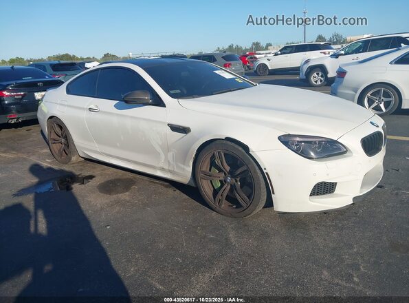 WBS6J9C56GD934694 2016 BMW M6 Белый Передняя правая четверть