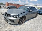 2021 Bmw M5 Gray vin: WBS83CH03MCG36024