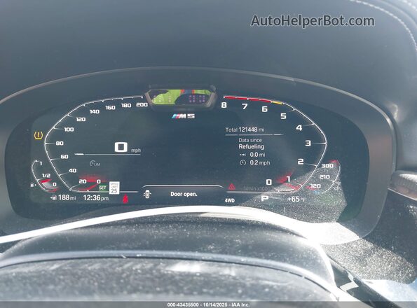WBS83CH08MCF69064 2021 BMW M5 Синий Вид задних сидений