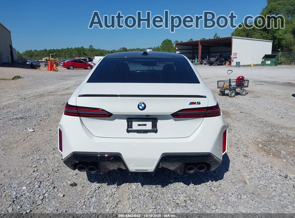 WBS83FK07SCT35809 2025 BMW M5 Белый 