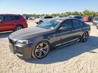 2016 Bmw M5 Gray vin: WBSFV9C54GD595812