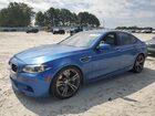 2016 Bmw M5 Blue vin: WBSFV9C55GD595513