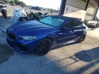 2022 Bmw M8 Blue vin: WBSGV0C07NCH48337